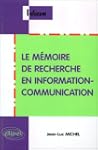 Le m�moire de recherche en informatio...