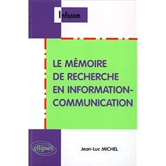 Le m�moire de recherche en information-communication