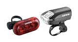 Cateye EL220N/LD130 Head Light and Rear Light