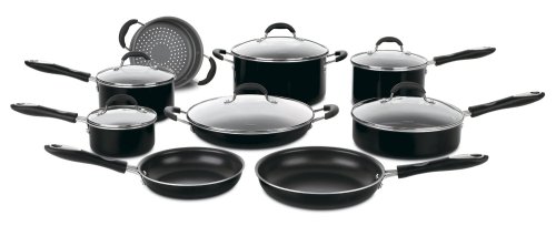 Cuisinart 15-pc. Advantage Non-Stick Cookware Set, Black