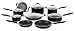 Cuisinart Advantage Nonstick 15-Piece Cookware Set, Black