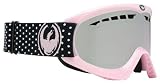 Dragon DXS 08 Women's Snowboard Goggles - Pink Polka Frame / Ion Lens