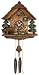 River City Clocks Fisherman Raises Fishing Pole Cuckoo Clock