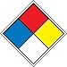NFPA DIAMOND-HAZARDOUS MATERIALS SYSTEMS LABELS
