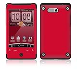 Simply Red Protective Skin Cover Decal Sticker for HTC Aria Cell Phone