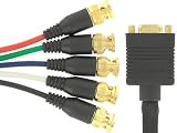 Atlona VGA (Female) To Rgbhv (Male)Breakout Video Adapter, Video Cables, Audio and Video