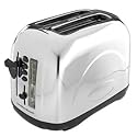 Hamilton Beach 22669 Classic Chrome 2-Slice Wide Slot Toaster