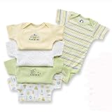 Gerber Variety Onesies, 5 Pack, Neutral, Newborn