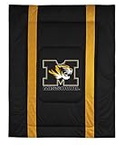 Missouri Tigers ( University Of ) NCAA Sideline Twin Bed/Bedding Sports Com ....
