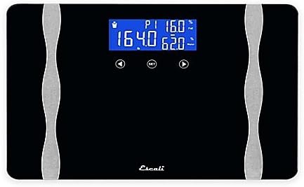 Widebody Digital Body Composition Bath Scale in Black