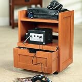 Video Game Organizer; Distressed Black