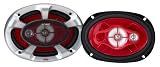 Sony Xplod XS V6932 - Car speaker - 3-way - coaxial - 6 x 9 - red