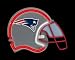 New England Patriots Neon Helmet