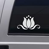 Lotus Flower Decal for Car Window, Laptop, Wall Etc