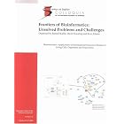 Frontiers of Bioinformatics: Unsolved Problems And Challenges (Sackler NAS Colloquium) by Samuel Karlin, David Eisenberg, and Russ Altman