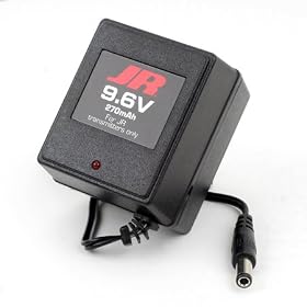 Charger, 270mAh 9.6V NiMH JR Transmitter Only