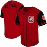 NCAA North Carolina State Wolfpack Youth Rally Baseball Jersey - Red (Large)