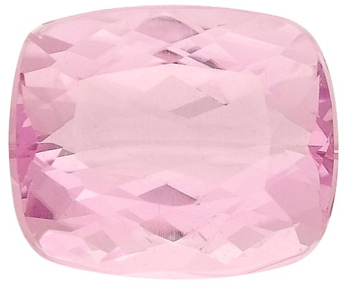 12x10mm Cushion Cut Kunzite Loose Gemstone