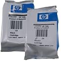 Genuine HP 74XL / 75XL Black & Tri Color Ink Cartridge Combo Pack