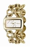 Image of DKNY Stainless Steel Ladies White Dial & Gold Bracelet Watch