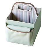 JJ Cole Diaper and Wipes Caddy - Green Stripe by JJ Cole
