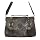 Shoulder / Cross Body Satchel Bag Dark Brown
