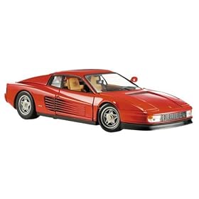 1/18 Scale Ready Made Die Cast - Ferrari Testarossa 1984 Red