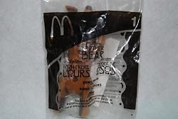 McDonalds Happy Meal 2003 Brother Bear Kanai Bear #1