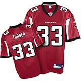 MICHAEL TURNER ATLANTA FALCONS JERSEY UNSIGNED