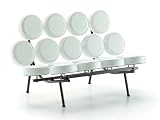 Fine Mod Circle Sofa, White