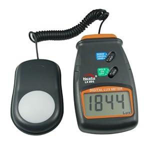 Professional Light Meter LX801 for Hydroponics Greenhouse Gardening Garden Light Intensity Meter
