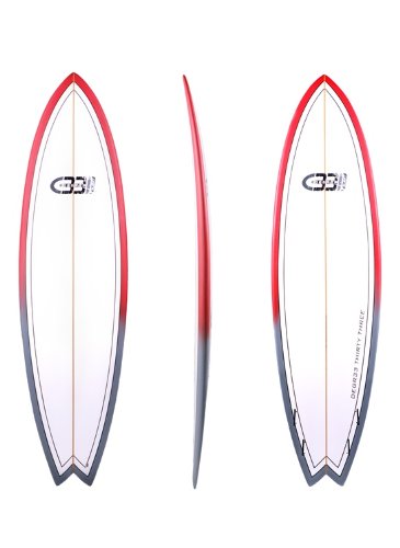 The Flyin' Fish - 6'4 Quad Fin Hybrid Fish