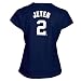 Derek Jeter New York Yankees Women's Name and Number T-Shirt (Small)