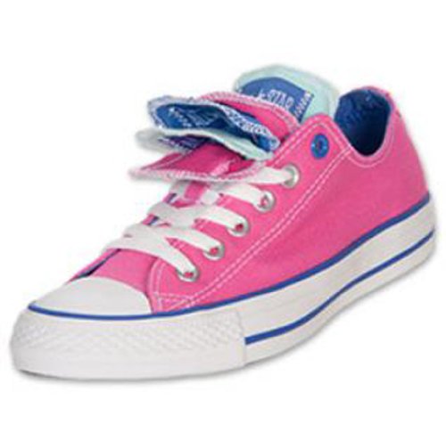 Converse Chuck Taylor All Star Multi-Tongue Ox Sneaker,Carmine Rose,Men's 4, Women's 6 M US