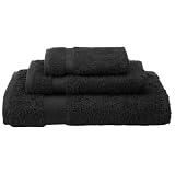 Review Aegean Apparel  / Egyptian Towel 3-pc. Set - Black
