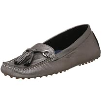 Tommy Hilfiger Women's Darlene Driver,Pewter,8 M