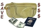 Travel Money Belt ID Passport Body Security Waist Pouch
