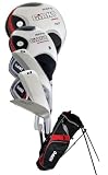 HiPPO Golf - Giant Complete Set With Bag - Right Handed - Regular Flex - Graphite Shafted Woods, Steel Shafted Irons