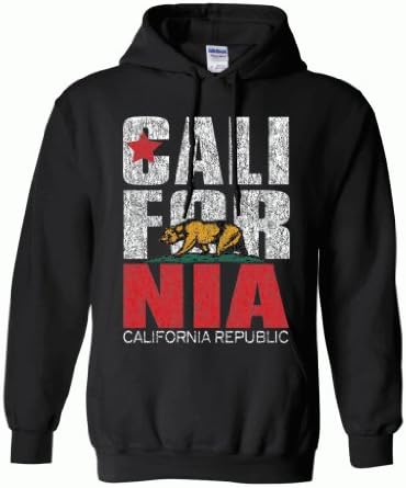 California Republic Design Hooded Sweatshirt