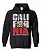 Mall Items California Republic Design Hooded Sweatshirt (Black,Small)