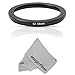 Goja 62-58MM Step-Down Adapter Ring (62MM Lens to 58MM Accessory) + Premium MagicFiber Microfiber Cleaning Cloth