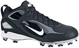 Softball - Nike Air 5 Tool Mid MCS Baseball Cleat Black/White