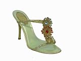 RENE CAOVILLA Swarovski Jeweled HH Sandals