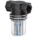 Banjo LSTM050-80C Polypropylene Mini T-Strainer with Clear Bowl, 80 Mesh, 1/2" NPT Female