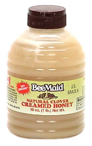 Bee Maid Creamed Honey, 16-Ounce Squeeze Bottle (Pack of 5) by Bee Maid