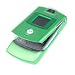 Thin Shell Transparent Green - Motorola Razr V3, V3c, V3i