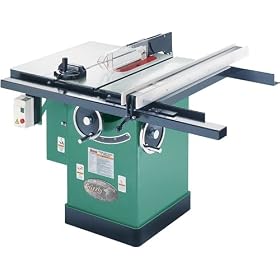 Click here to buy Grizzly G1023SL 10 Table Saw 3 HP Single-Phase 220V Left-Tilt by Grizzly.