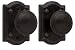 Saint-Gaudens 8310-PASS.DB Veneto Mushroom Interior Passage Knob, Dark Bronze