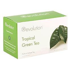 Revolution Tea Tropical Green Tea, 16-Count Teabags (Pack of 6)