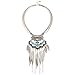 XY Fancy Fashion Bohemian Gypsy Ethnic Choker Collar Vintage Maxi Statement Necklaces & Pendants Beads Leaf Tassel Fine Jewelry